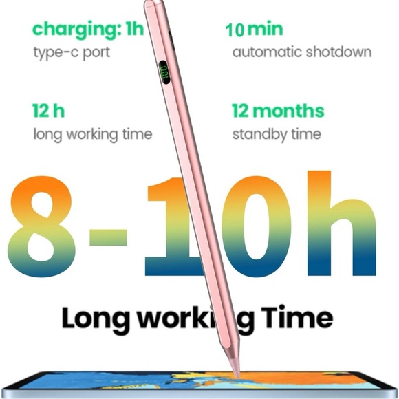 Stylus Pin For Apple iPad Rosegold Lithium Palmer Battery Included New in Box - Picture 3 of 11